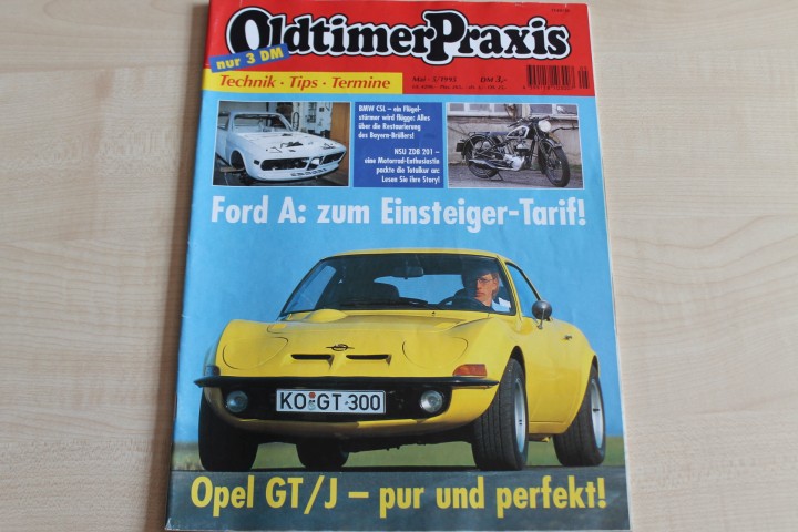 Deckblatt Oldtimer Praxis (05/1995)
